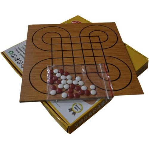 Surakarta & Dümen -1 kutuda 2 Farklı Oyun- (Kaliteli Ahşap)